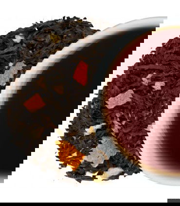 té rojo Pu erh  jengibre naranja 