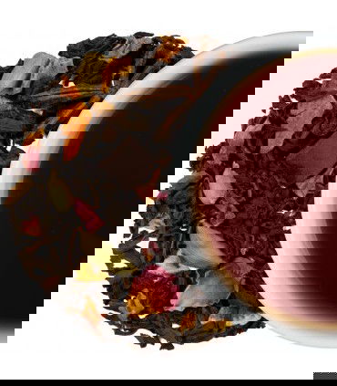 Té rojo u Erh pastel de especias