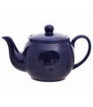 Tetera de Porcelana 0,5L Louise azul