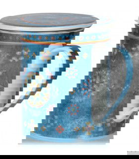 Tazas para té azules
