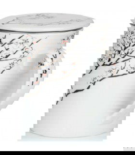 Taza para té con Filtro White Cherry