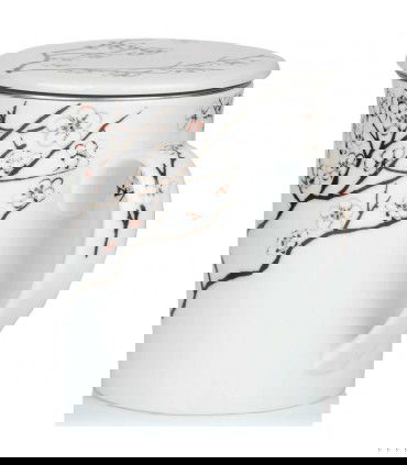 Taza para té con Filtro White Cherry