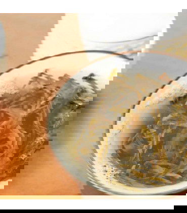 Hojas del disco Da Xue San gu Shu en Gaiwan