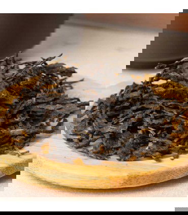 Laobanzhang Pu Erh hojas secas