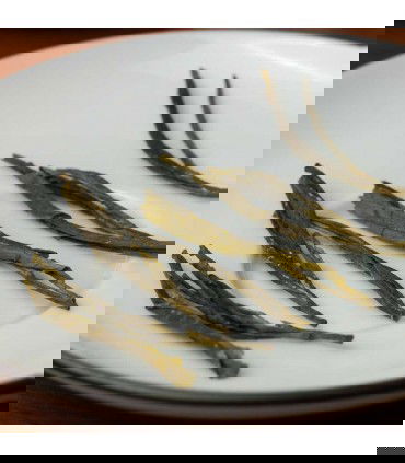 Té Verde Huang Shan Maofeng detalle hojas secas