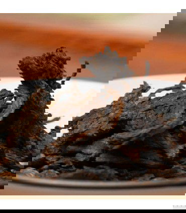 Ladrillo de Pu Erh partido Ming Feng
