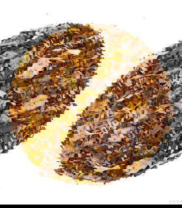 Honeybush pastel de banana y nuez