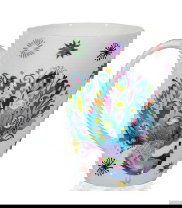 Parte posterior taza para té Paula