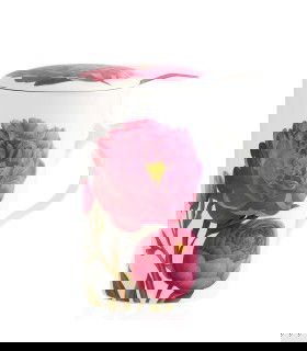 Taza para té peonia