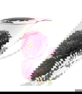 Taza para té peonia dark