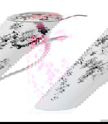 Taza par té regalo sakura