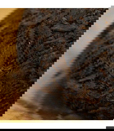 detalle hebras pu erh tuocha