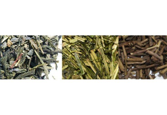 Té verde Japonés  Bancha, Kukicha y Hojicha