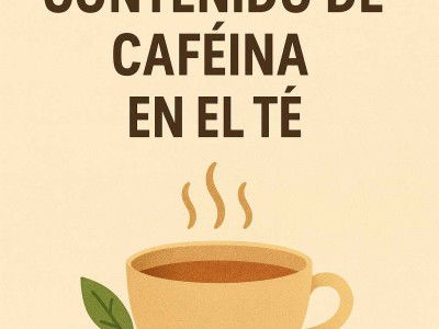 ¿Cuánta cafeína tiene realmente el té?